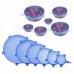 super stretch silicon lids ( 6 pack ) rinse & re-use